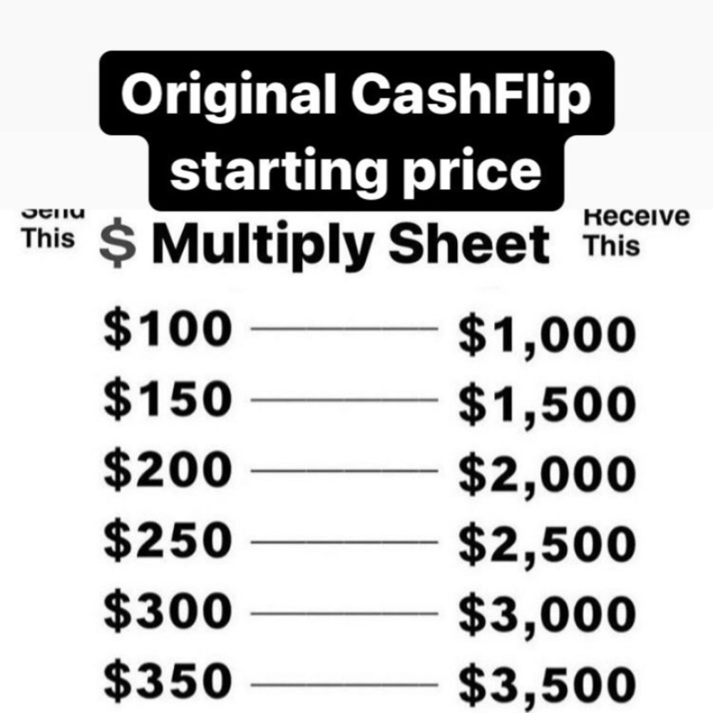 Cash flips 100% real
